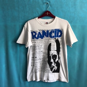 RARE!!VTG rancid ruby soho daly city train root radicals shirt small #1309