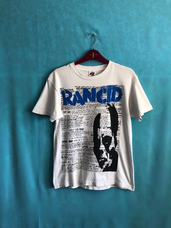 RARE!!VTG Rancid Ruby Soho Daly City Train Root Radicals Shirt  