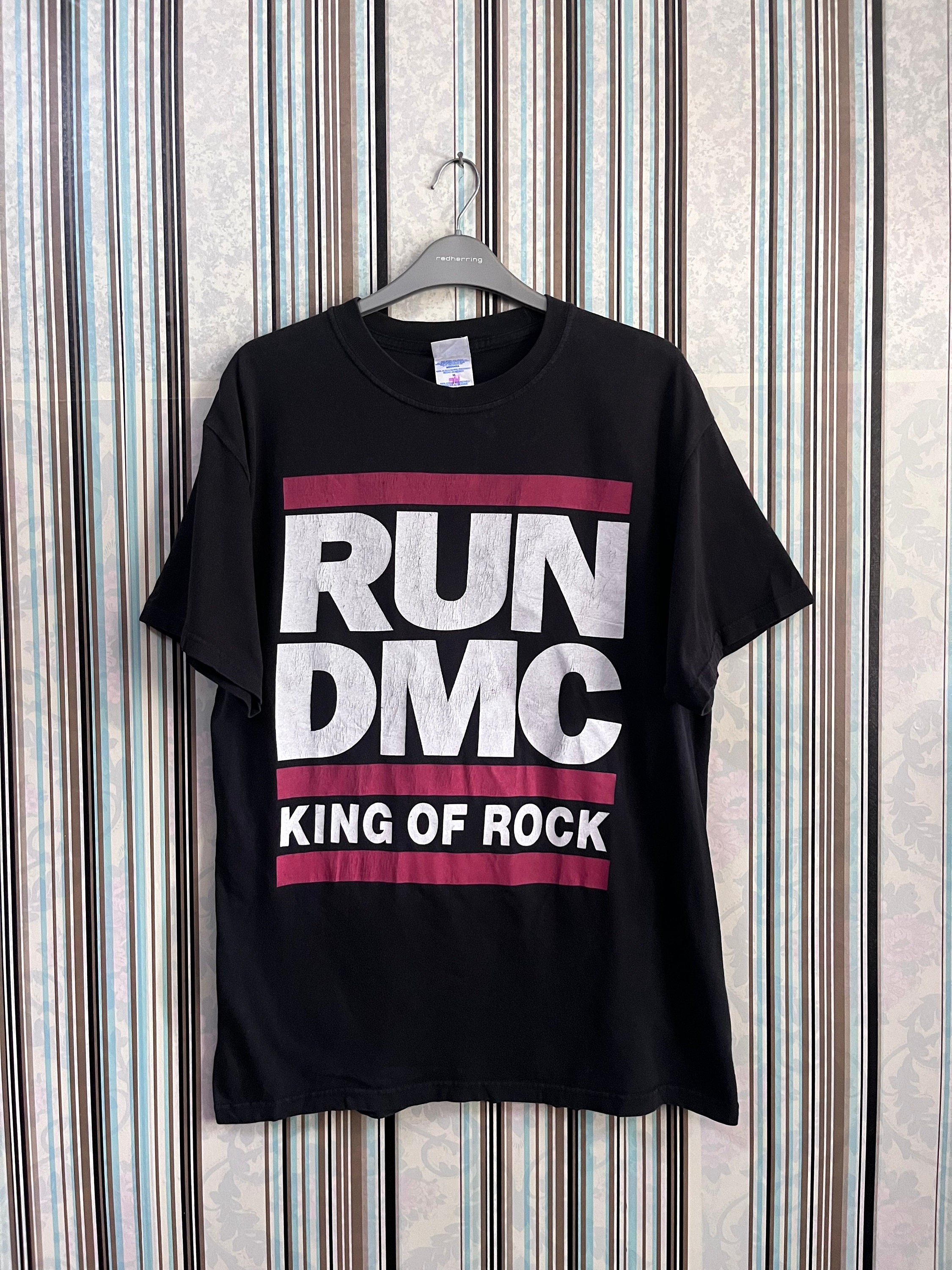 RARE!!VTG Run Dmc King of Rock Hip Hop Group Medium #F2 - Etsy