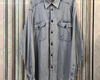 Vintage 80s GIORGIO ARMANI Le Collezioni Blue Alpaca Mohair