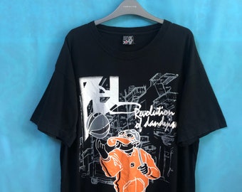 RZADKIE!! VTG sohk school of hard knock revolution seven zero one size 3L #1895