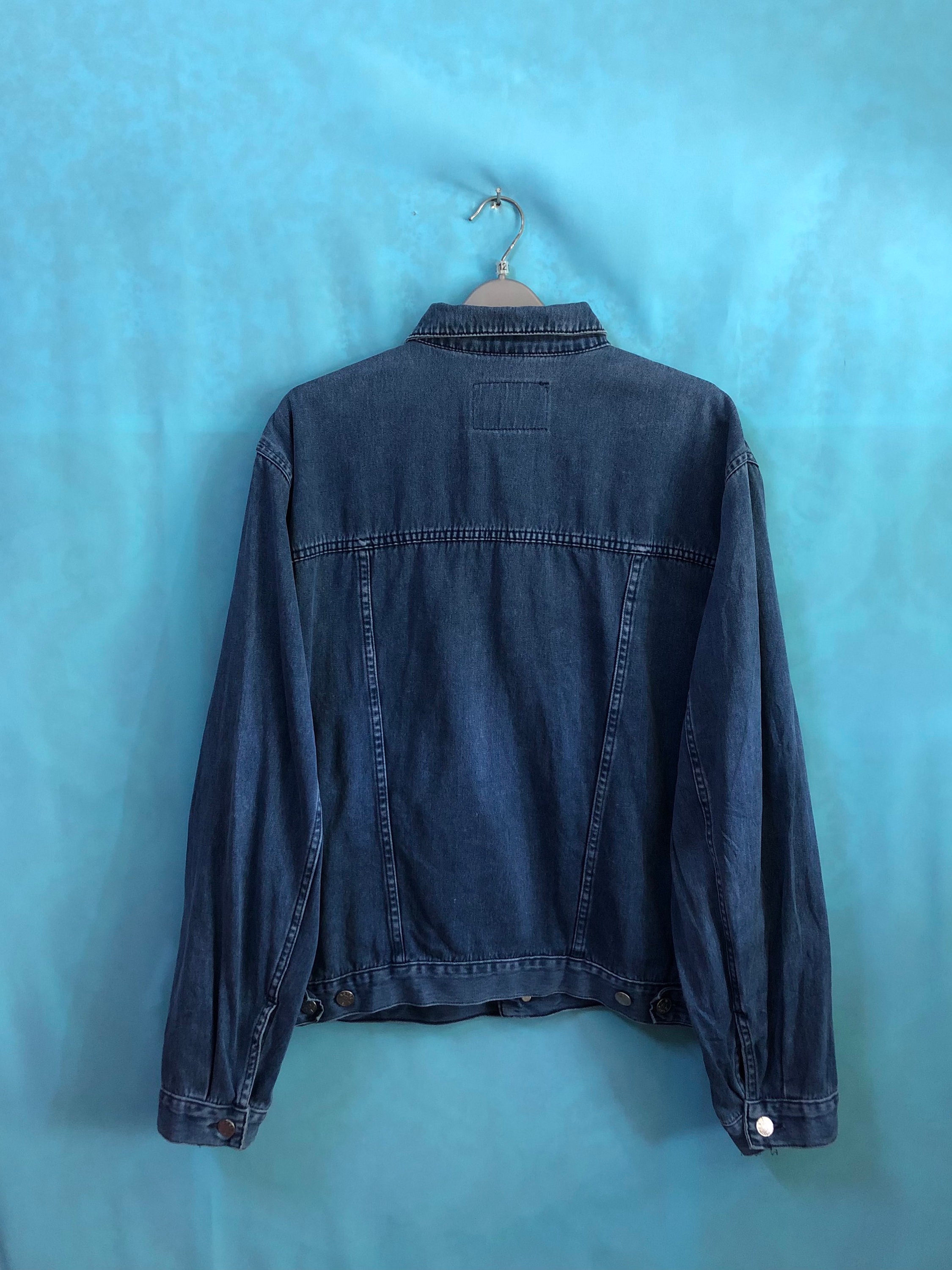 agnes b. homme トラッカージャケット ブラック キリン 90s agnes b homme PARIS Black Trucker Jacket/ アニエスベー