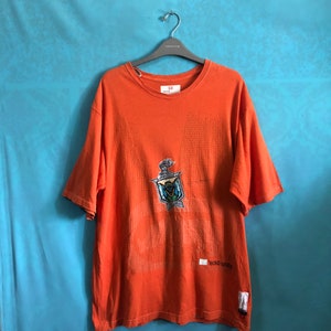 ON SALE!! VTG ecko unltd ecko complex iron on made in usa eminem jay z wu-tang large #807
