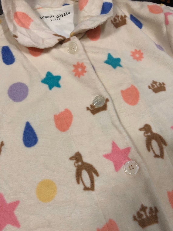 VTG TSUMORI CHISATO sleep pyjamas softcotton butt… - image 5