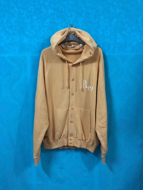 VTG PAPAS hoodies maniere de heming hoodies butto… - image 1