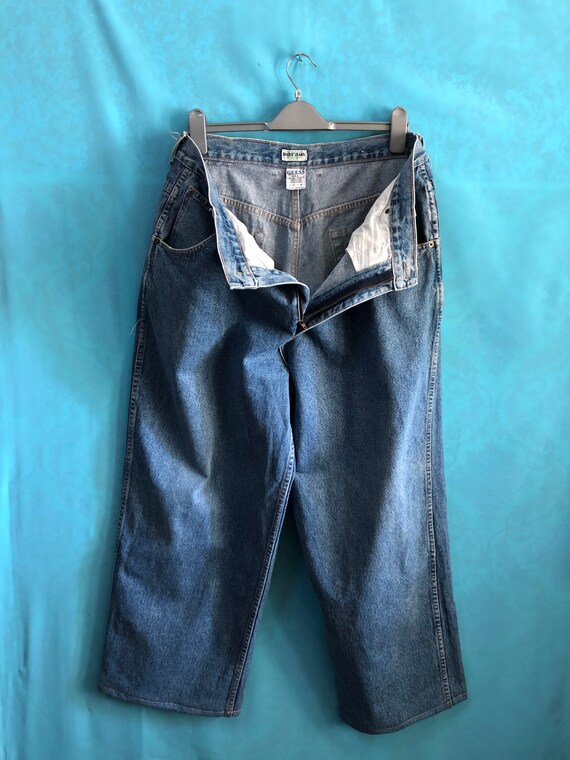 あ*お様 【美品】ヴィンテージ　OLD GUESS JEANS USA デニムカ RARE!! VTG Guess Jeans U.s.a American Tradition Washed Jeans