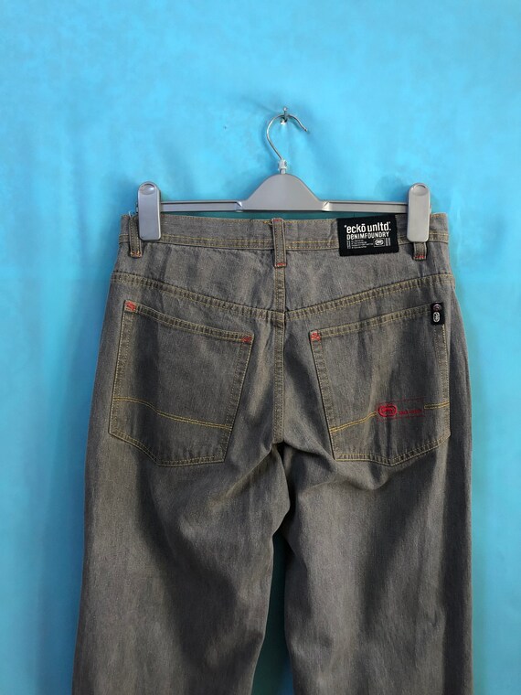 RARE!!VTG ecko unltd ecko function denim foundry … - image 4