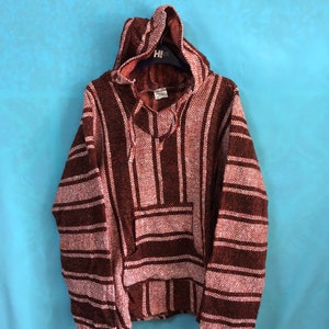 RARE VTG handmade knitwear hoodies sweatshirt native goros hoodies medium #477