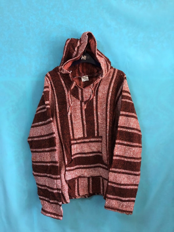 RARE VTG handmade knitwear hoodies sweatshirt nat… - image 1