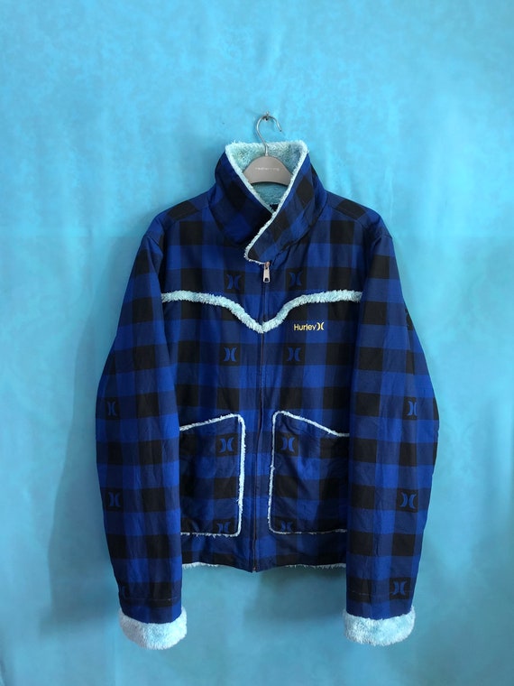 HURley Fleece Inner Tartan Jacket