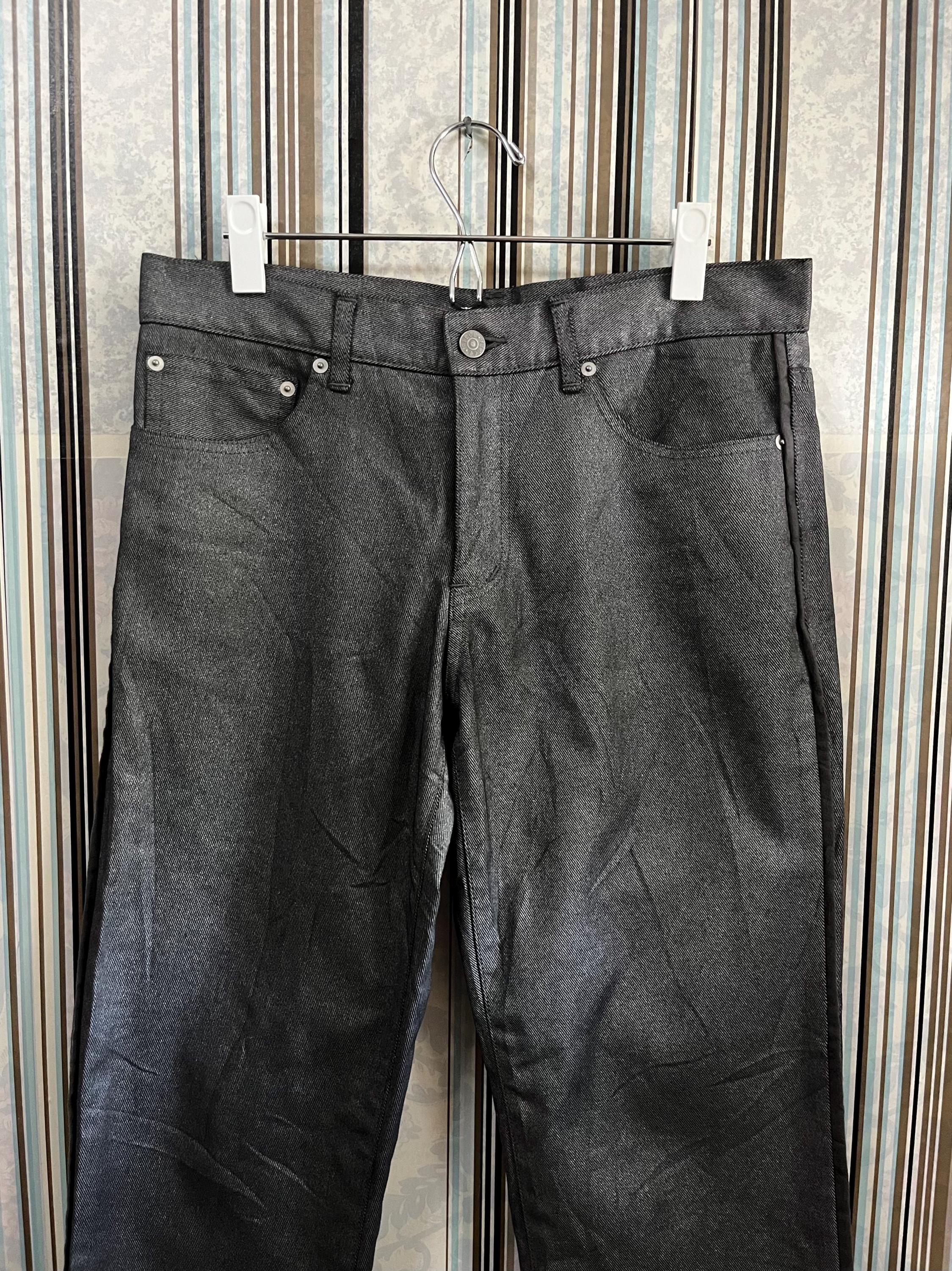 2000s FICCE FICCE Yoshiyuki Konishi Waxed Jeans Size 3 #H4 - Etsy