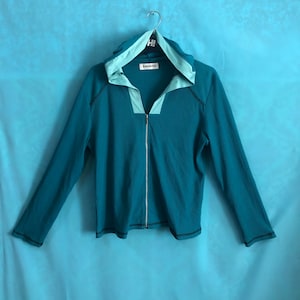 VTG KANSAI BIS kansai yamamoto hoodies zipper size 11 medium green women #529