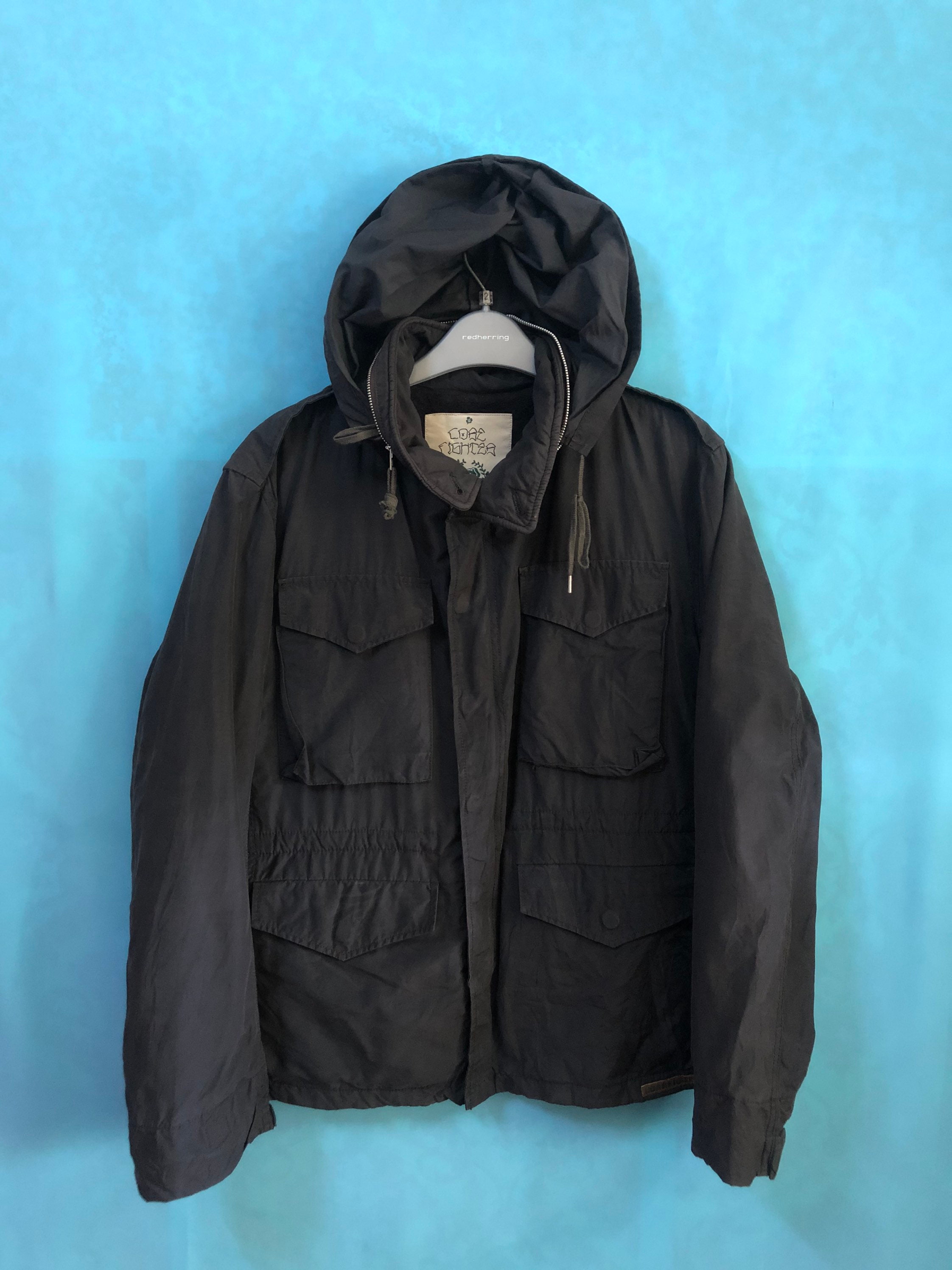SALE!!VTG Corefighter Core Fighter M65 Jacket Hoodies Medium #1823 