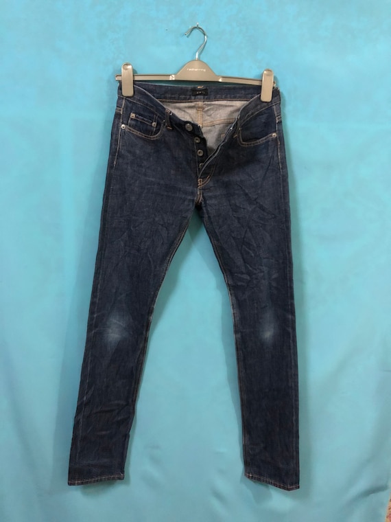 【DISCERNMENT】Hand Domingo Vintage Balloon Denim Jeans DISCERNMENT】Hand Domingo Vintage Balloon Denim Jeans