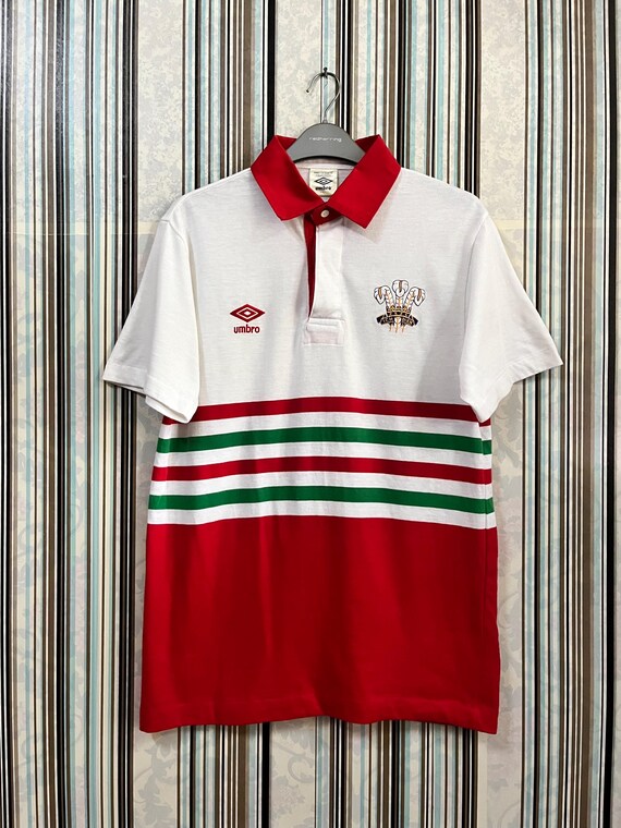 MEGARARE!!VTG 90s Ich Dien Rugby World Cup Jersey Umbro Large #H1