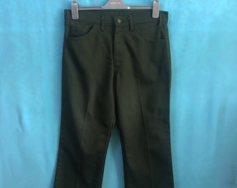 60〜70's Levi's STA-PREST bigE スラックス Vintage LEVI'S STA PREST Big E Black Pants 33 X 30 - Etsy