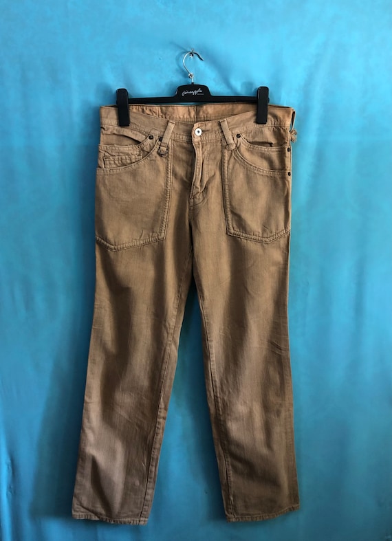 SALEVTG Levis Bush Pants Jeans Brown 