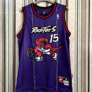 MEGARARE!!VTG nike autentyczne toronto raptors vince carter 15 męskie małe #H1