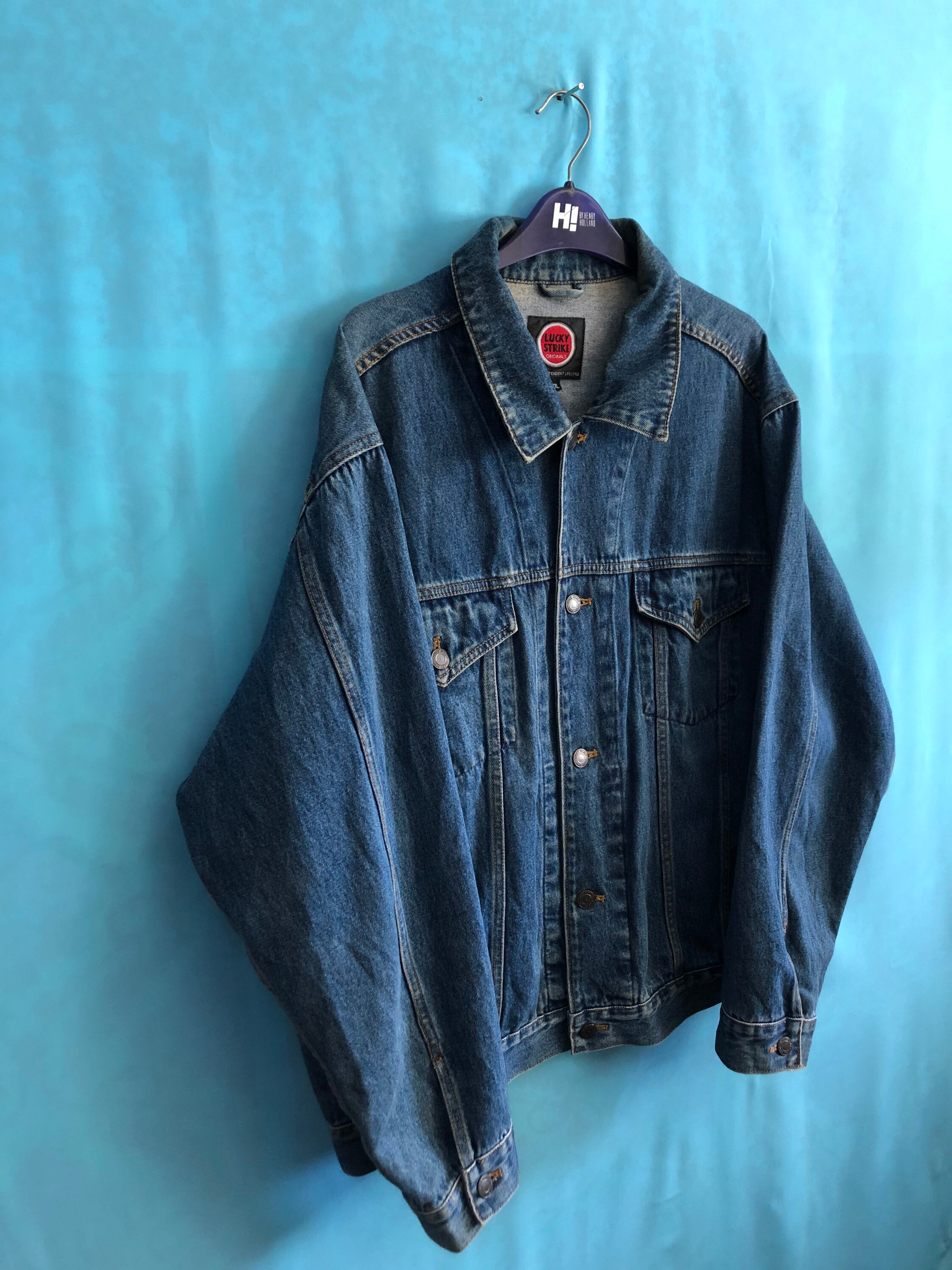 【VICTIM】TRUCKER JACKET(GLAY)/24AW タグあり VICTIM】TRUCKER JACKET(GLAY)/24AW タグあり VICTIM】TRUCKER
