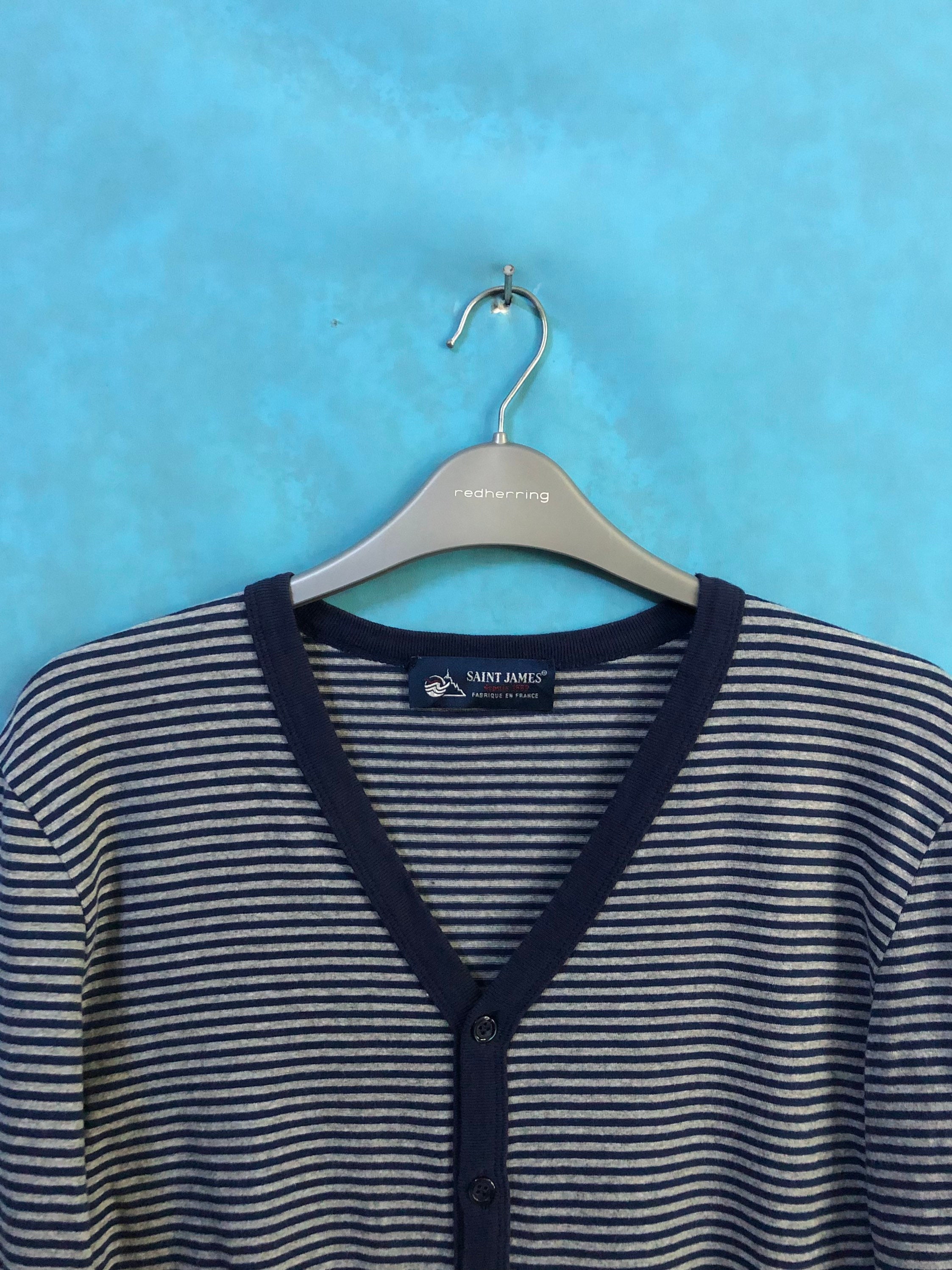 Vintage Saint James Wool Cardigan size US 10 | eBay