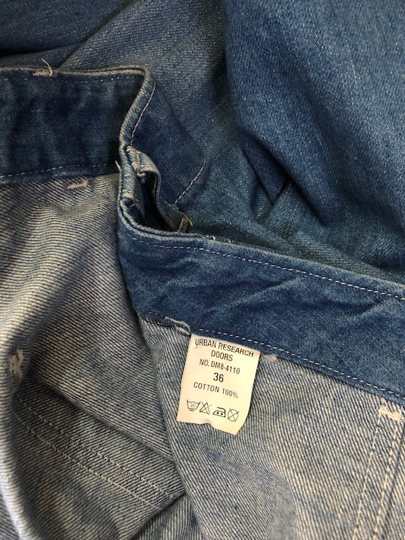 RAREVTG Urban Research Doors Crop Pants Jeans Size 36 1952