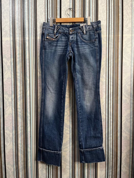2000s DIESEL Looppy Diesel Industry Wash 008AT Size 28 #H5 - Etsy