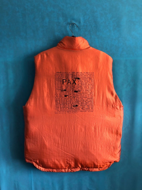 MEGARARE!!VTG castelbajac sport down jacket rever… - image 5