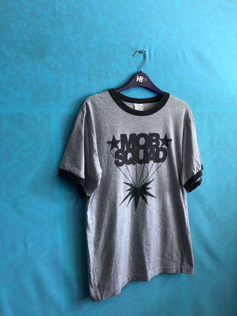 Rare Vtg Mob Squad Dragon Ash Source Ringer Distress Small 1464 Tops Tees Women S Clothing Rare Vtg Mob Squad Dragon Ash Source Ringer Distress Small 1464 Tops Tees Women S Clothing