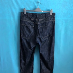 SALE!!VTG john bull jeans shorts buckle back large #1223