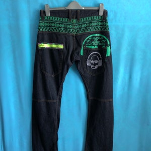 SALE!!VTG rimaster hip hop rap swag designer jeans size 32 #1245