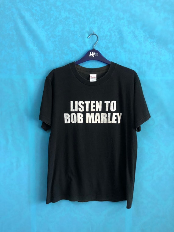 ヴィンテージ ELEMENT LISTEN TO BOB MARLEY Tシャツ 公式 ス