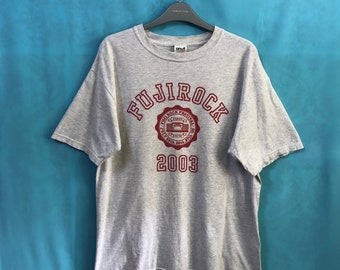 RARE!!VTG fujirock festival bjork mogwai primal scream coldplay medium #A1