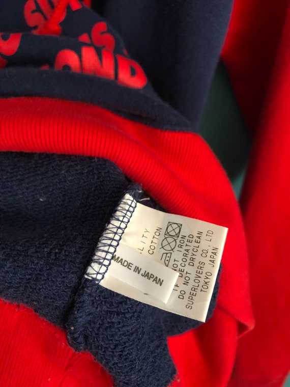 RARE!!VTG Super Lovers Hoodies Old Skool London Tokyo Two