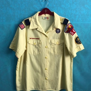 MEGARARE!!VTG boyscouts of america grand canyon arizona staff no.547 made in usa xl #1194