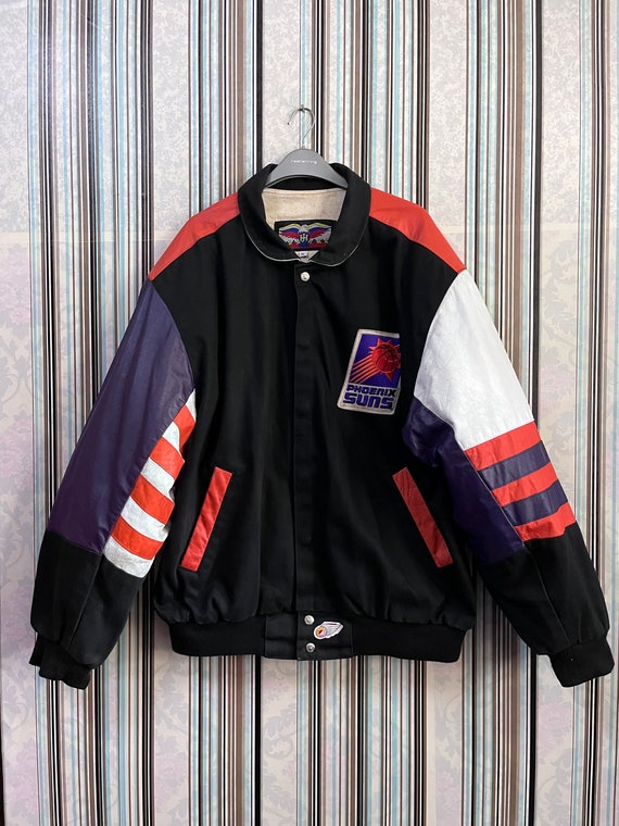 MEGARARE!!VTG 90s Nba Jeff Hamilton Arrow Leather Phoenix