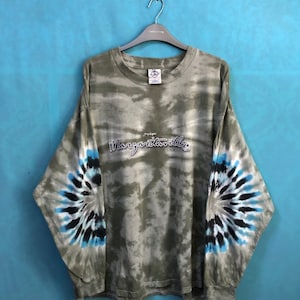 RARE!!VTG jimmy buffet keywest tye dye long sleeve margaritaville 2xl #A4