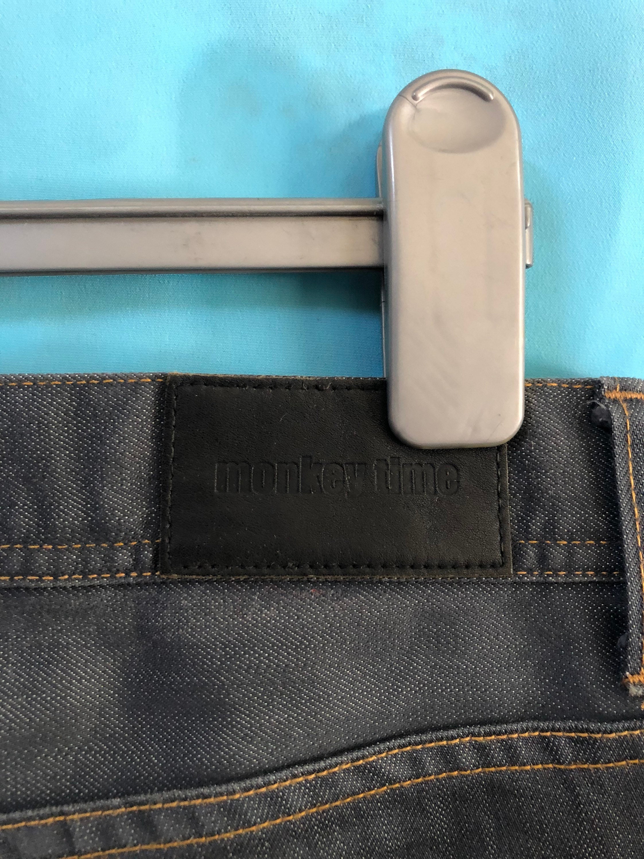 SALE!!VTG Monkey Time Jeans Skinny Fit Japanese Designer