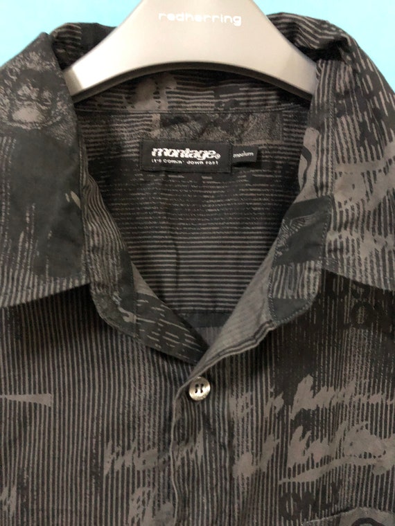 Buy VTG MONTAGE Affa Anarchy Shirt Hiroshi Fujiwara Malcolm  