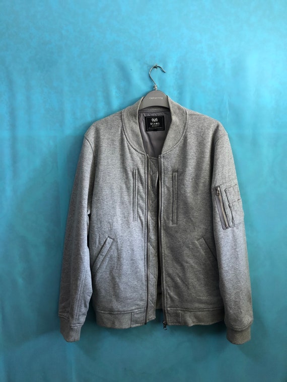 RARE!!VTG Beams Heart Beams Japanese Brand Bomber Jacket Multi