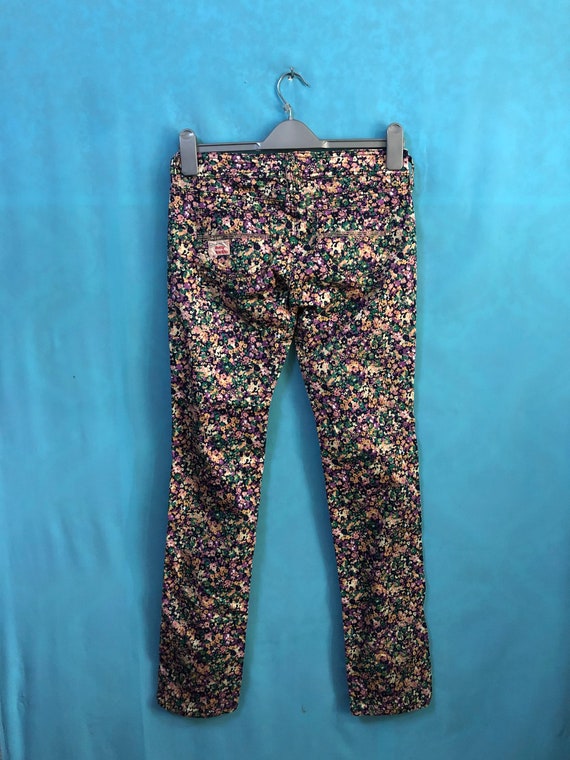 RARE!!VTG betty smith big smith floral colorway j… - image 2