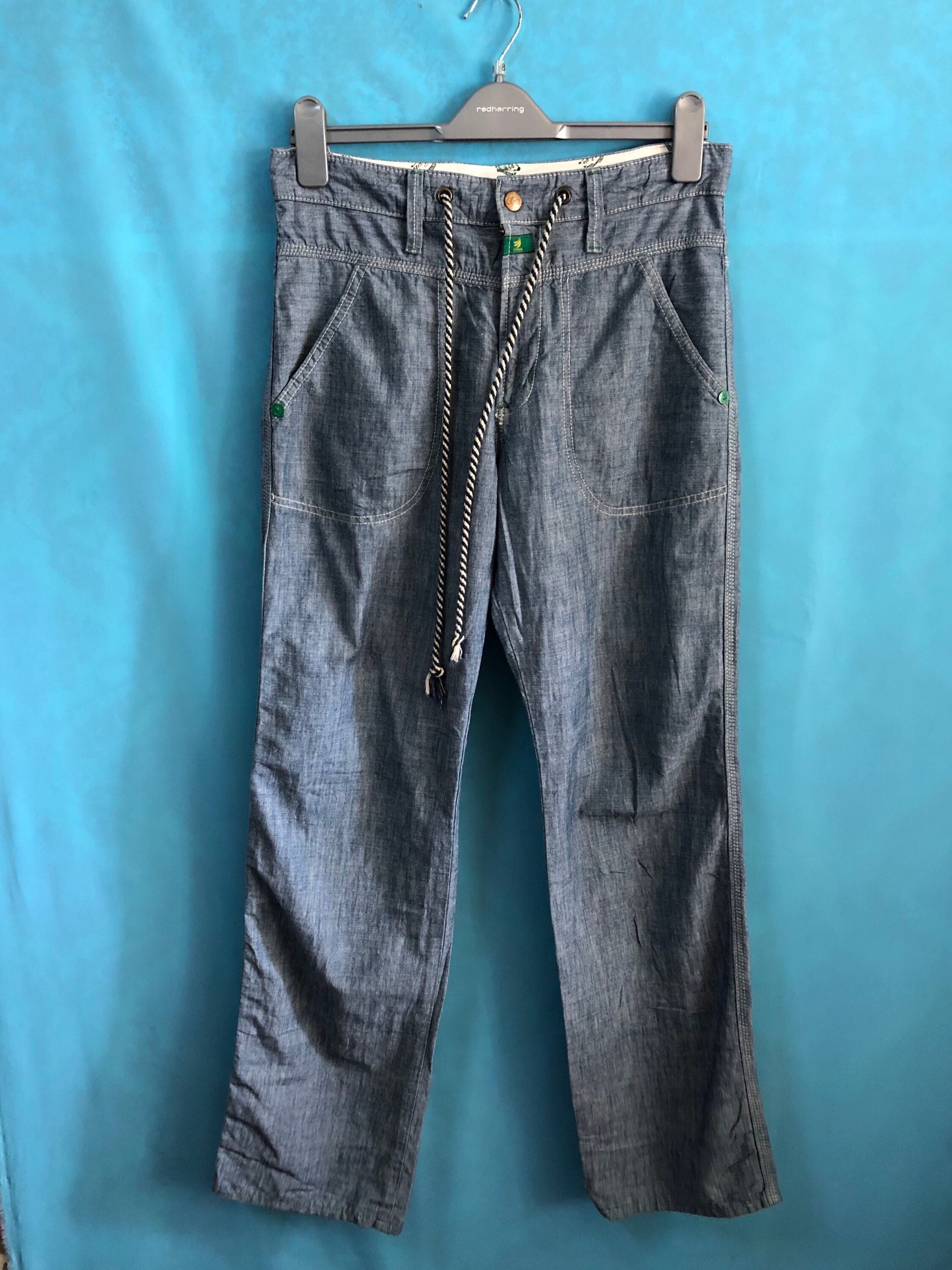 SALE!!VTG Edwin Tokyo Chambray Jeans Workwear Relaxed Fit