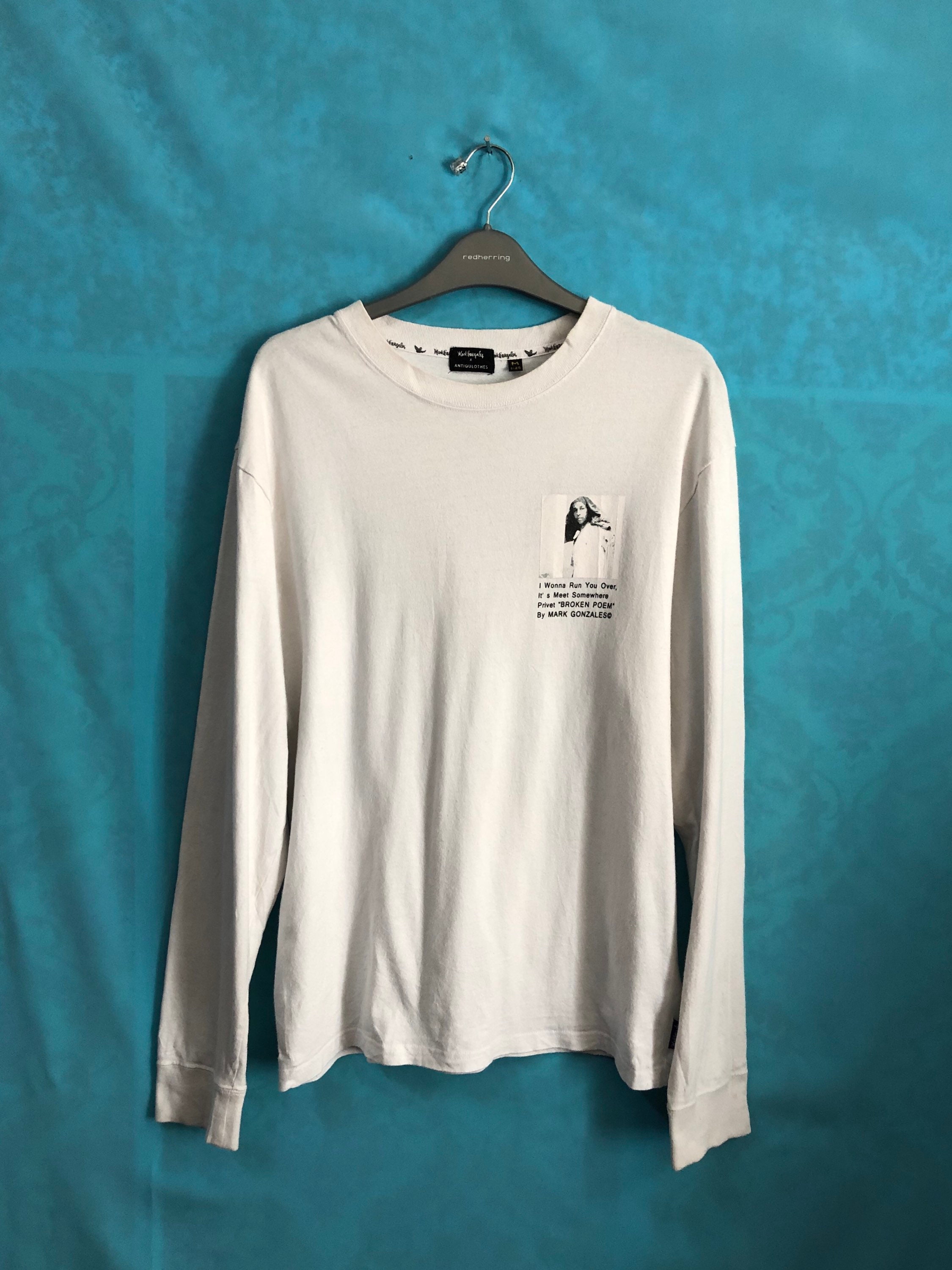 MEGARARE!! MARK GONZALES X Antiqulothes Broken Poem 