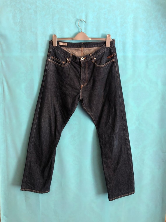 VTG MAD HECTIC Realmad Hectic Dark Indigo Jeans Made in Japan M 