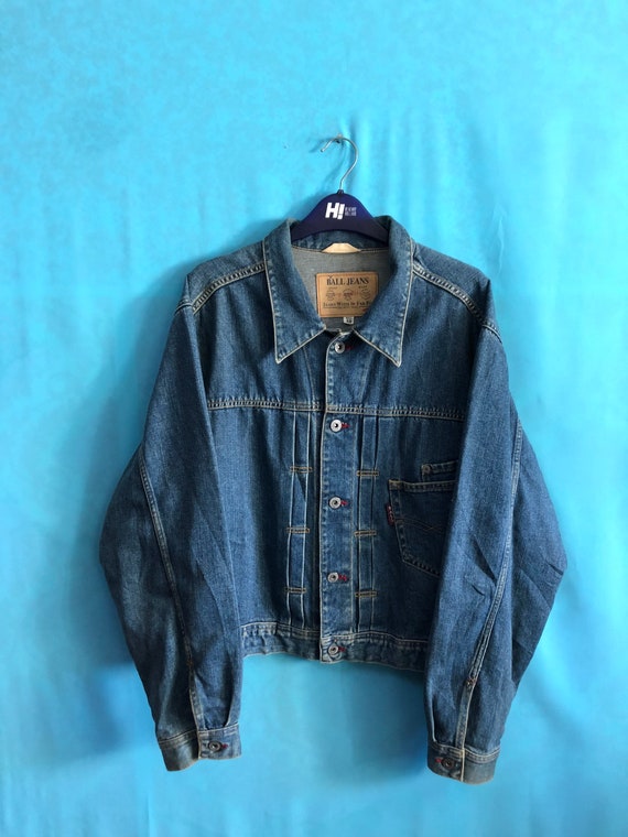 BALL AZ WASH DENIM JACKET｜ANREALAGE OFFICIAL ONLINE SHOP