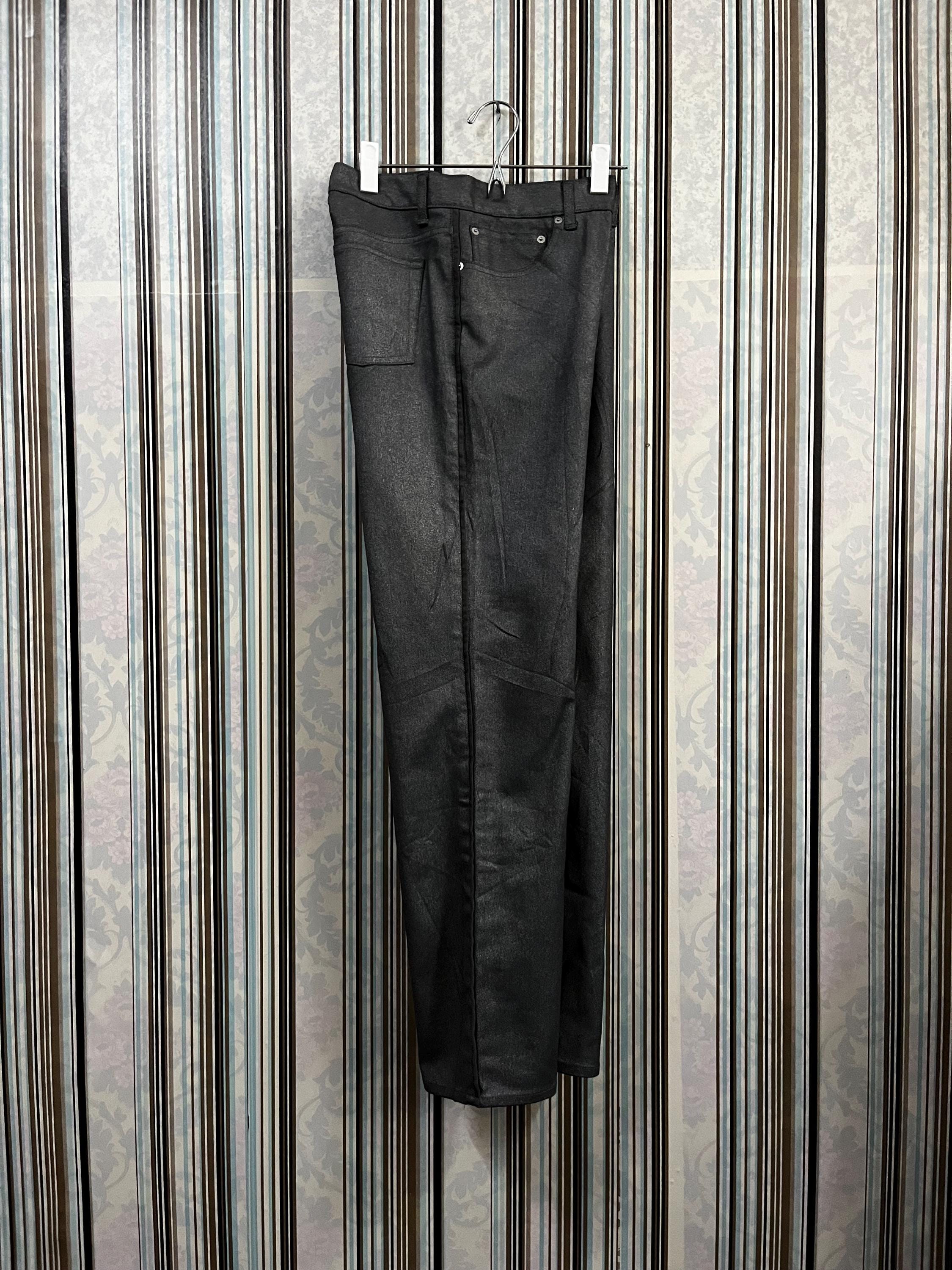 2000s FICCE FICCE Yoshiyuki Konishi Waxed Jeans Size 3 #H4 - Etsy