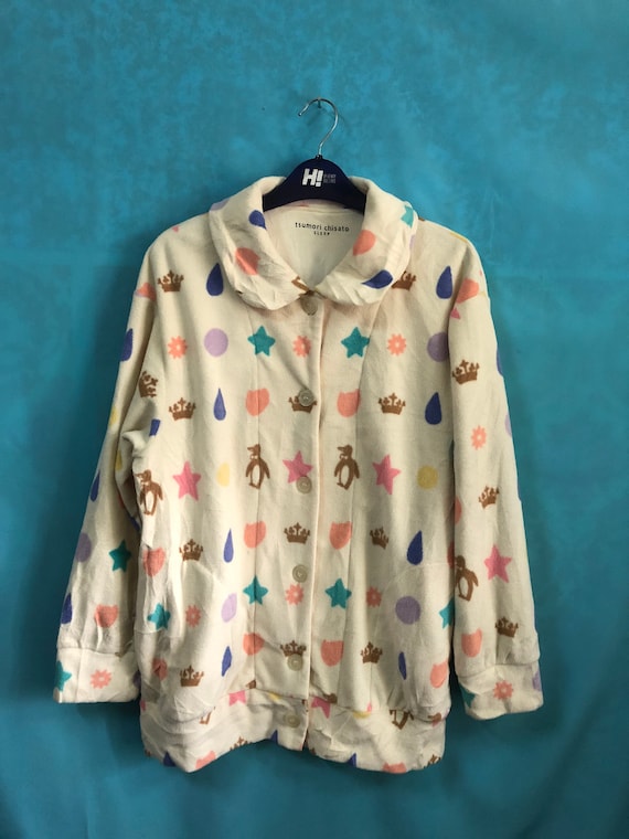 VTG TSUMORI CHISATO sleep pyjamas softcotton butt… - image 1