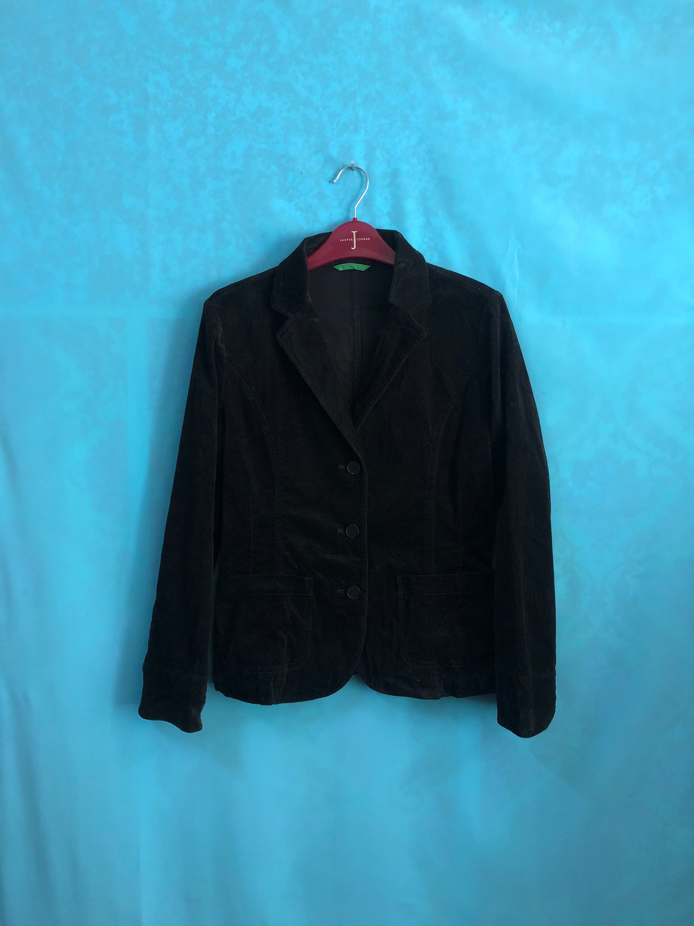 VTG LACOSTE chemise lacoste blazer negro mediano #408