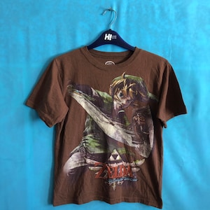RARE!!VTG the legend of zelda skyward sword nintendo women large #1508