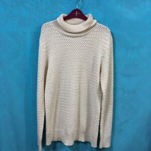 VTG rare TK takeo kikuchi japanese designer jumpers knitwear cream large #330