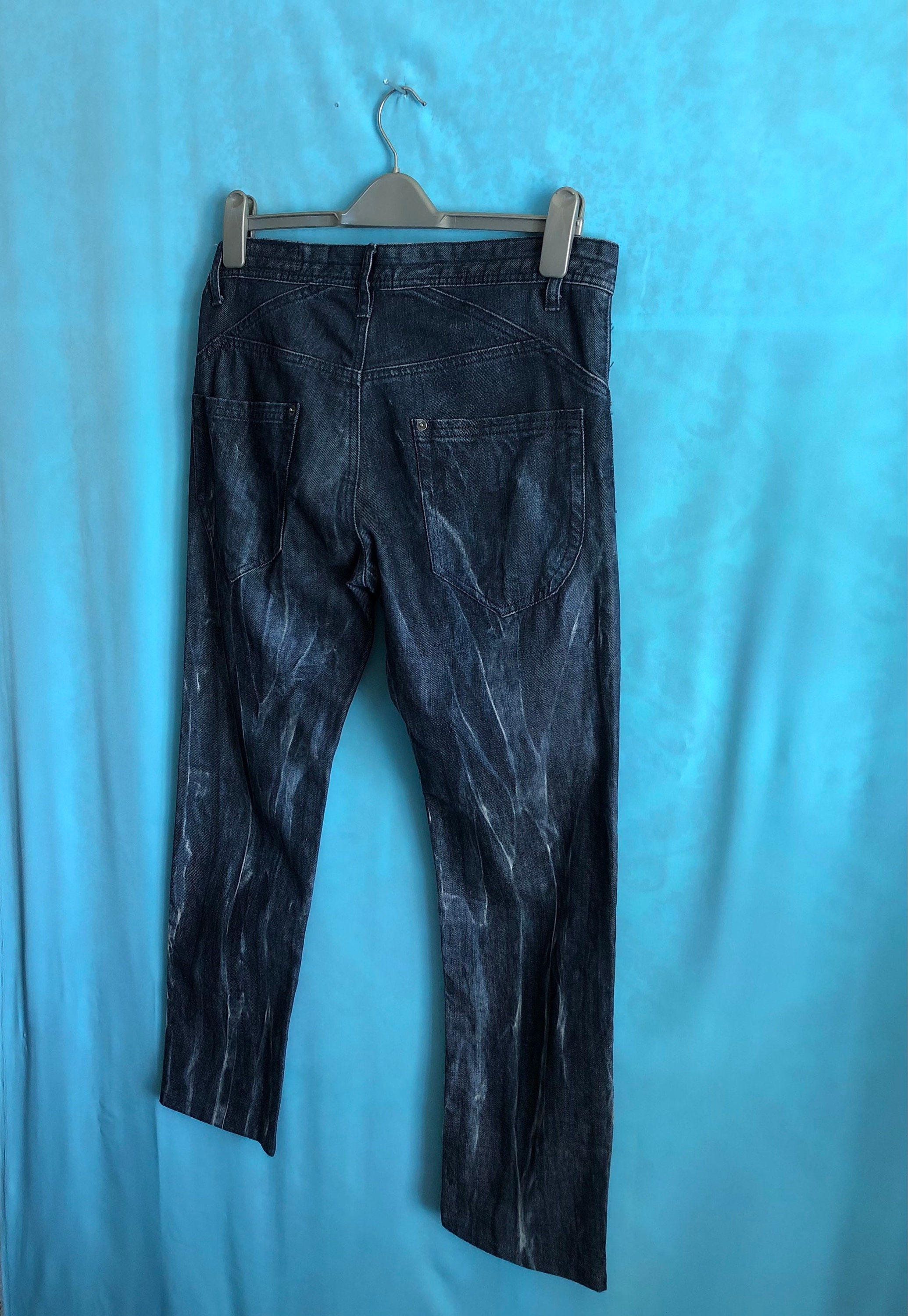 MEGARARE!!VTG Roen X Semantic Design Stud Acid Wash Stone Wash